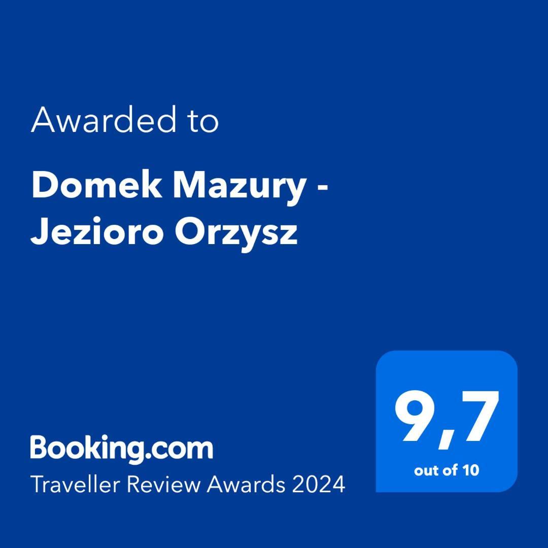 Domek Mazury - Jezioro Orzysz Kültér fotó